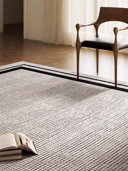 Geometric Modern Rugs for Sale, Contemporary Modern Rugs for Bedroom, Modern Rug Placement Ideas for Living Room, Abstract Rugs for Dining Room-HomePaintingDecor