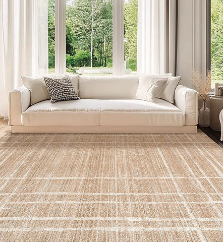 Extra Large Geometric Modern Rugs for Dining Room, Large Modern Rugs for Living Room, Contemporary Modern Rugs for Bedroom-HomePaintingDecor