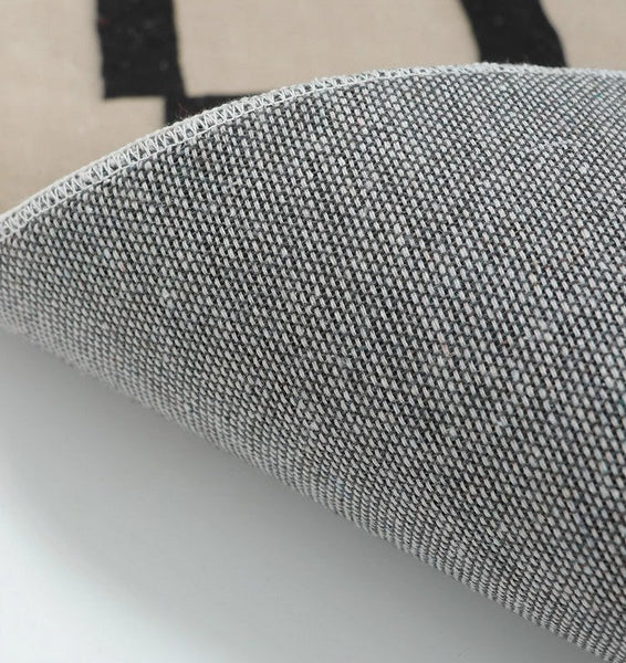 Modern Carpets for Living Room, Modern Rugs for Dining Room, Mid Century Modern Rugs Next to Bed, Thick Contemporary Rugs for Bedroom-HomePaintingDecor