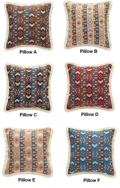 Large Bohemian Decorative Sofa Pillows for Living Room, Modern Geometric Pillows, Decorative Throw Pillows for Bedroom, Oriental Throw Pillow for Couch-HomePaintingDecor