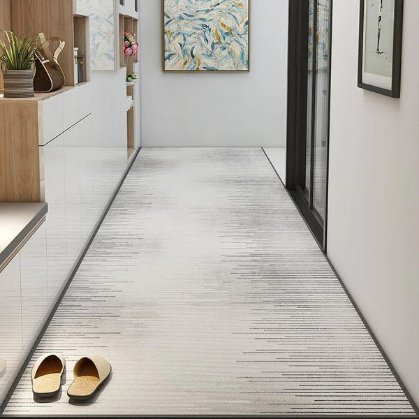 Long Hallway Runners, Non Slip Entryway Runner Rug Ideas, Geometric Modern Long Hallway Runners, Contepmorary Runner Rugs, Extra Long Narrow Runner Rugs-HomePaintingDecor