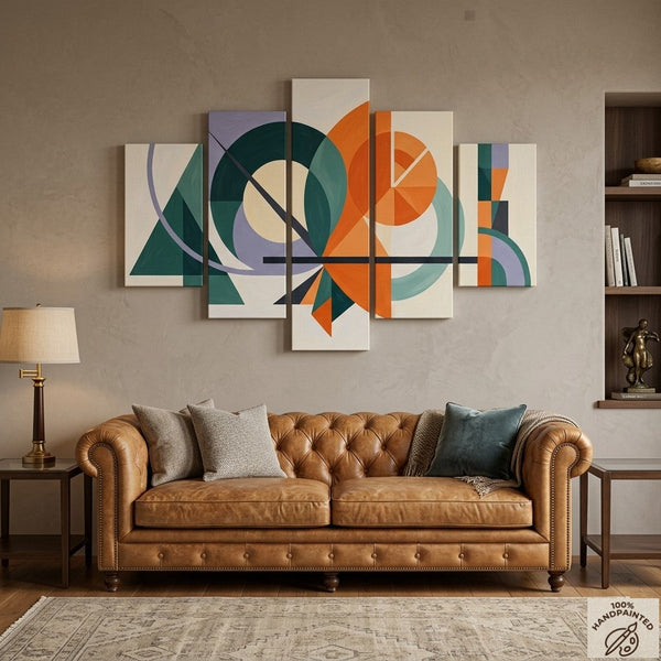 Original Abstract Paintings, Large Modern Canvas Art, Modern Wall Art Paintings for Living Room-HomePaintingDecor