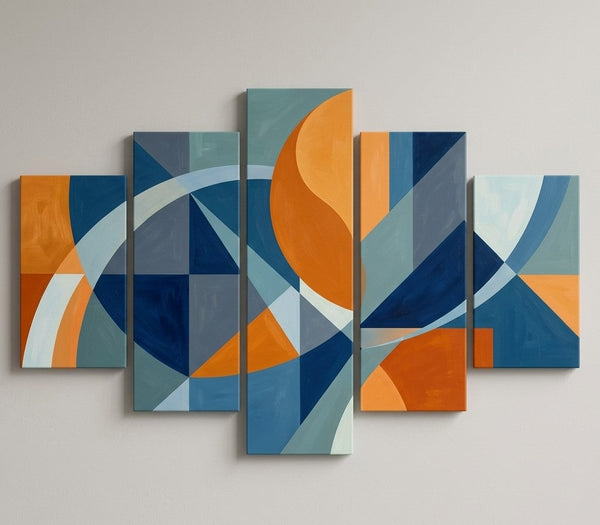 Dining Room Modern Wall Art Paintings, Large Modern Canvas Artwork, Original Abstract Paintings-HomePaintingDecor
