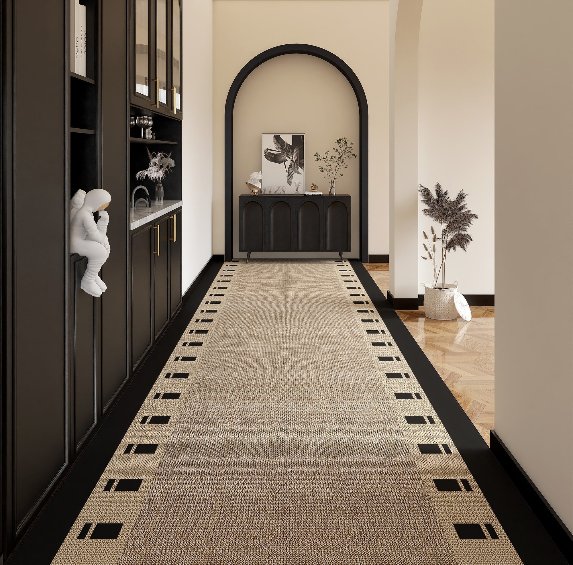 Kitchen Runner Rugs, Entryway Runner Rug Ideas, Entrance Hallway Runners, Modern Long Hallway Runners, Long Hallway Runners, Extra Long Narrow Runner Rugs-HomePaintingDecor