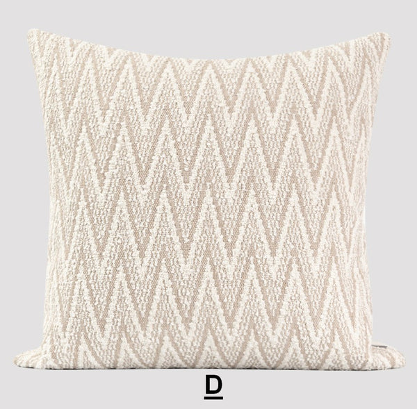 Contemporary Throw Pillows for Living Room, Modern Decorative Sofa Pillows, Large Modern Pillows for Couch, Modern Square Pillows-HomePaintingDecor