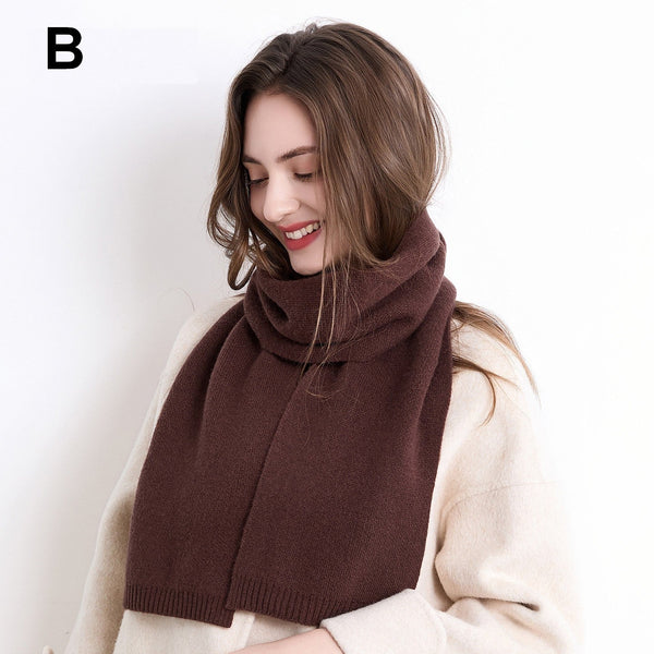 Small Soft Scarf for Women, Casual Scarf for Women, Modern Wool Scarf for Women, Cold Weather Scarves
