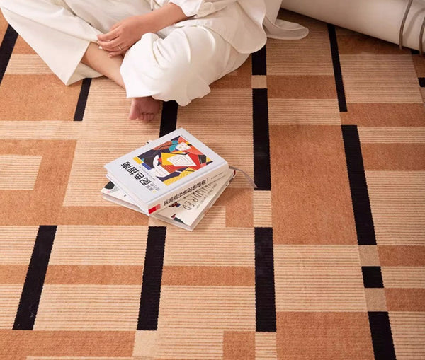 Mid Century Modern Rugs, Geometric Modern Rug Ideas for Living Room, Circular Modern Rugs for Bathroom, Modern Rugs for Bedroom, Round Rugs for Dining Room