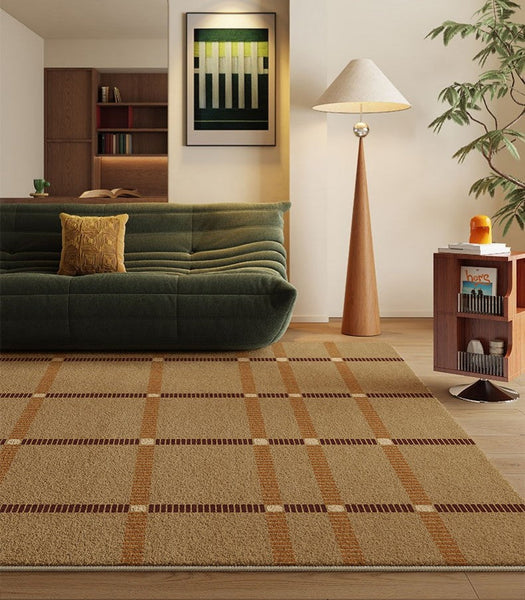 Modern Carpets Next to Bed, Contemporary Area Rugs for Bedroom, Mid Century Area Rugs, Modern Rugs under Dining Room Table