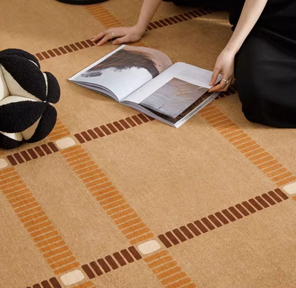 Modern Carpets Next to Bed, Contemporary Area Rugs for Bedroom, Mid Century Area Rugs, Modern Rugs under Dining Room Table