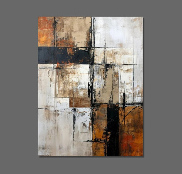 Large Abstract Paintings, Contemporary Acrylic Wall Art Ideas, Modern Canvas Painting, Large Paintings for Living Room, Simple Modern Art-HomePaintingDecor