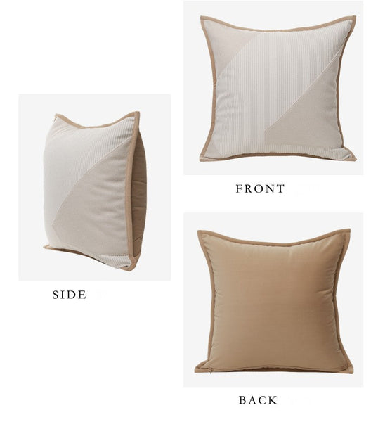 Simple Decorative Throw Pillows, Large Modern Throw Pillows for Couch, Modern Throw Pillow for Interior Design, Contemporary Modern Sofa Pillows-HomePaintingDecor