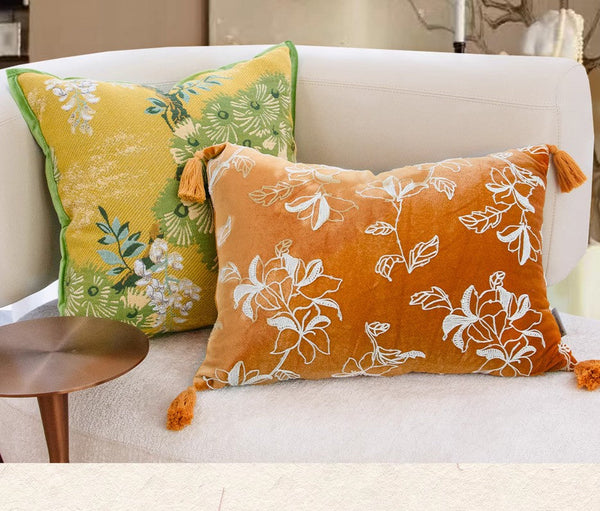 Unique Decorative Pillows for Bedroom, Modern Decorative Pillows for Couch, Decorative Cushion Covers, Decorative Pillow Arrangement Ideas for Interior Design-HomePaintingDecor