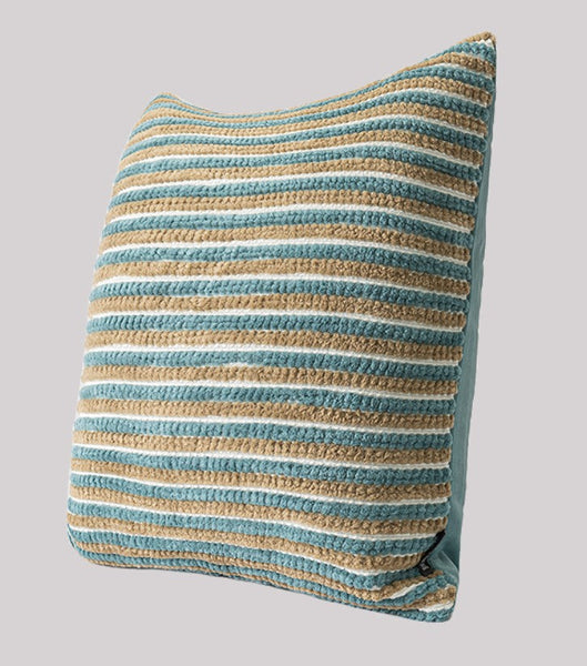 Large Decorative Throw Pillows, Abstract Modern Sofa Pillows, Contemporary Square Modern Throw Pillows for Couch, Simple Throw Pillow for Interior Design-HomePaintingDecor