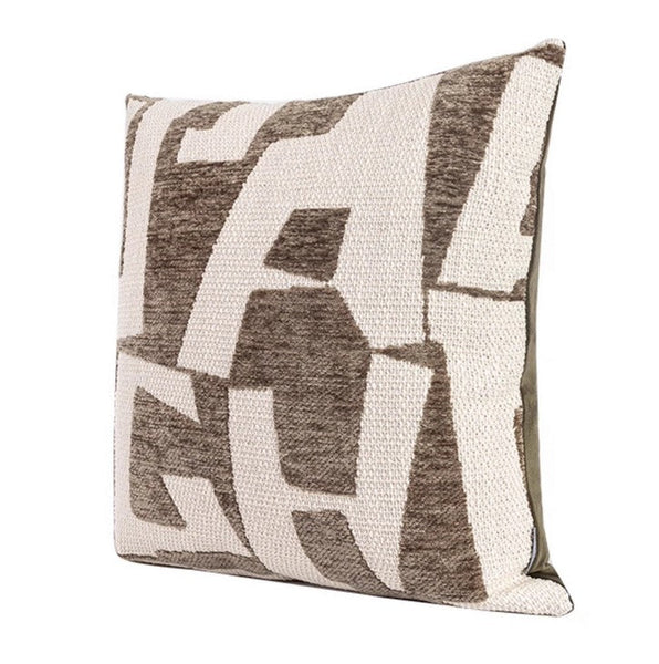 Modern Square Pillows, Contemporary Throw Pillow for Living Room, Large Abstract Throw Pillows for Couch, Modern Sofa Throw Pillows-HomePaintingDecor