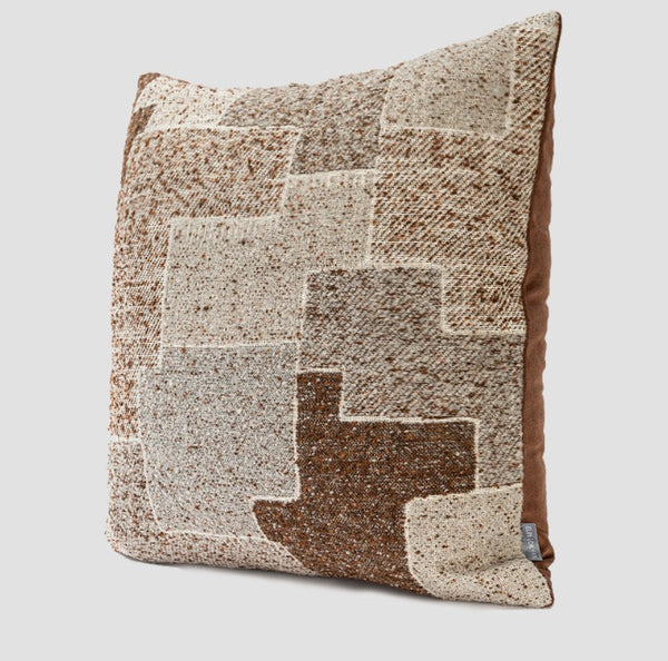 Large Square Modern Throw Pillows for Couch, Contemporary Modern Sofa Pillows for Bedroom, Simple Decorative Throw Pillows, Large Throw Pillow for Interior Design-HomePaintingDecor