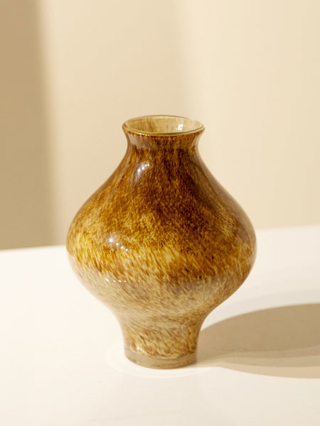 Handmade Liuli Vases, Color Glaze Vase, Contemporary Vases for Modern Home Decor, Modern Glass Bud Vases, Centerpiece Vases on Table-HomePaintingDecor
