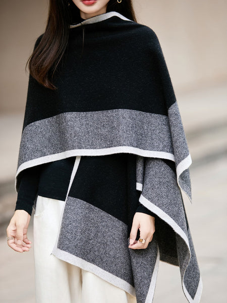 Wool Scarf, Winter Shawl, Soft Wool Scarf for women, Christmas Holiday Gift, Evening Wrap, Large Winter Shawl, Elegant Shawl, Warm Cape, Winter Scarves-HomePaintingDecor