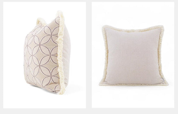 Large Square Pillows, Modern Throw Pillows, Modern Sofa Pillows, Decorative Throw Pillow for Couch, Decorative Throw Pillows for Living Room Couch-HomePaintingDecor