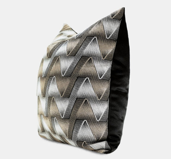 Large Square Decorative Throw Pillows for Couch, Geometric Modern Sofa Pillows, Large Decorative Throw Pillows, Geometric Sofa Pillows for Interior Design-HomePaintingDecor