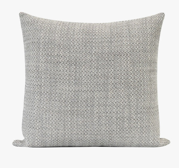 Light Gray Contemporary Throw Pillow for Living Room, Simple Modern Sofa Throw Pillows, Modern Decorative Throw Pillows for Couch