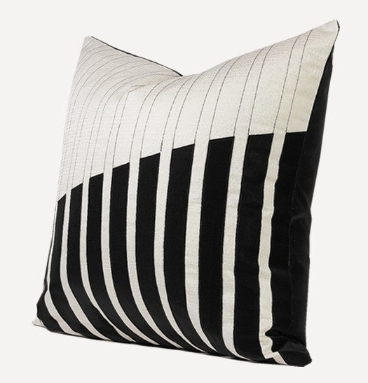 Modern Pillows for Living Room, Decorative Modern Pillows for Couch, Black Modern Sofa Pillows, Modern Sofa Pillows, Contemporary Throw Pillows-HomePaintingDecor