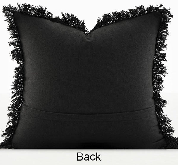 Ethnic Square Modern Throw Pillows for Couch, Contemporary Modern Sofa Pillows, Decorative Throw Pillows for Bedroom, Large Throw Pillow for Interior Design-HomePaintingDecor