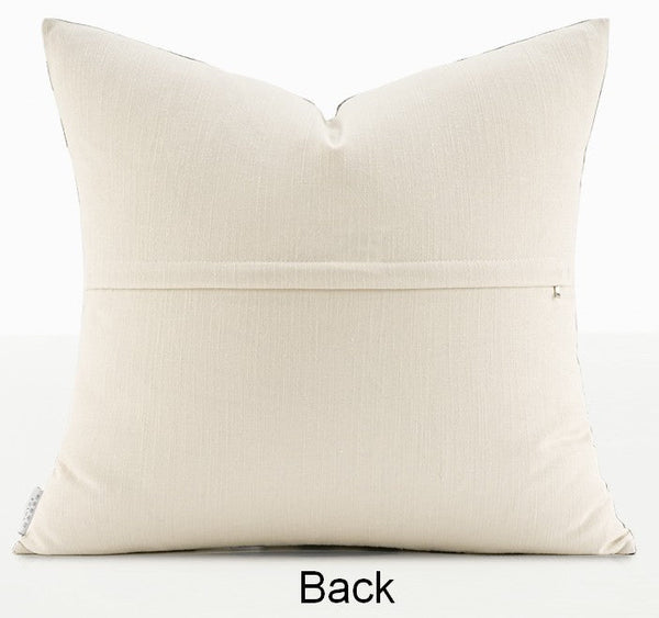 Large Square Modern Throw Pillows for Couch, Large Throw Pillow for Interior Design, Contemporary Modern Sofa Pillows for Bedroom, Simple Decorative Throw Pillows-HomePaintingDecor