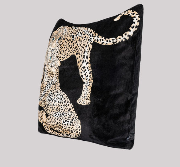 Abstract Contemporary Pillow for Couch, Leopard Decorative Sofa Pillows, Large Modern Sofa Throw Pillows for Bedroom-HomePaintingDecor