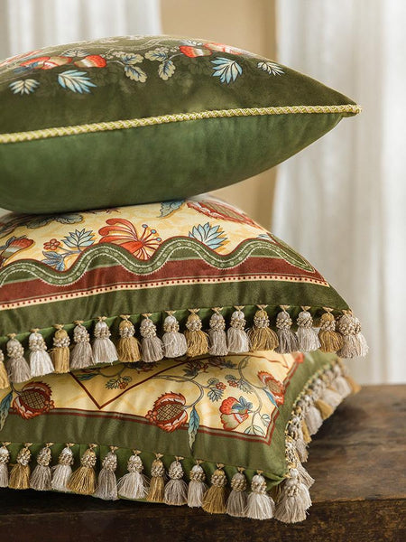 Modern Sofa Pillows, Decorative Throw Pillows, Beautiful Throw Pillows, Short Velvet Pillow Cover, Decorative Pillows for Living Room-HomePaintingDecor