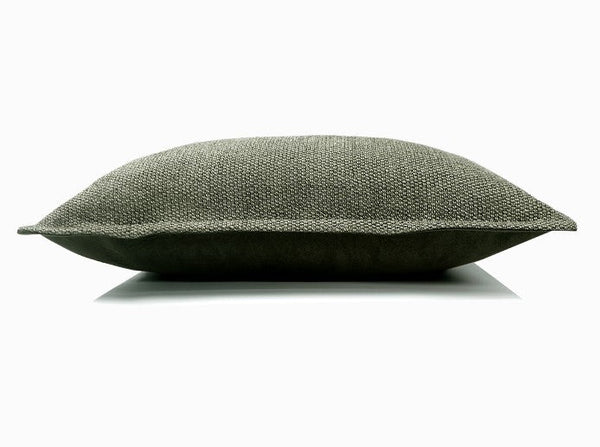 Large Green Square Modern Throw Pillows for Couch, Large Throw Pillow for Interior Design, Contemporary Modern Sofa Pillows, Simple Decorative Throw Pillows-HomePaintingDecor