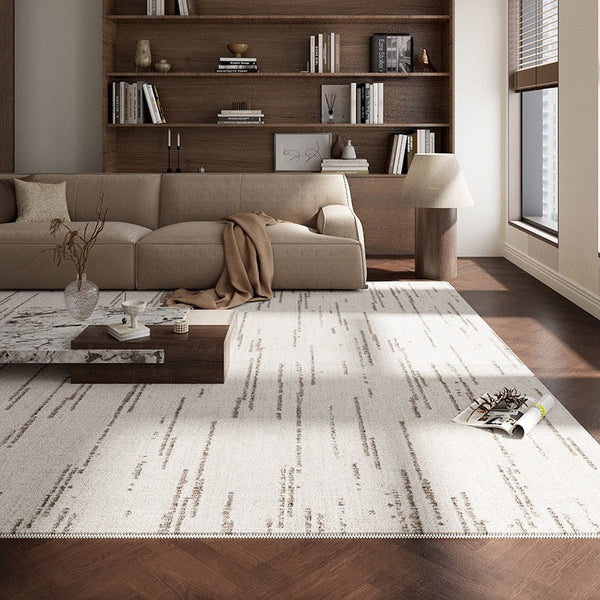 Mid Century Geometric Carpets, Abstract Modern Rugs for Living Room, Contemporary Modern Rugs Next to Bed, Modern Rugs under Dining Room Table-HomePaintingDecor