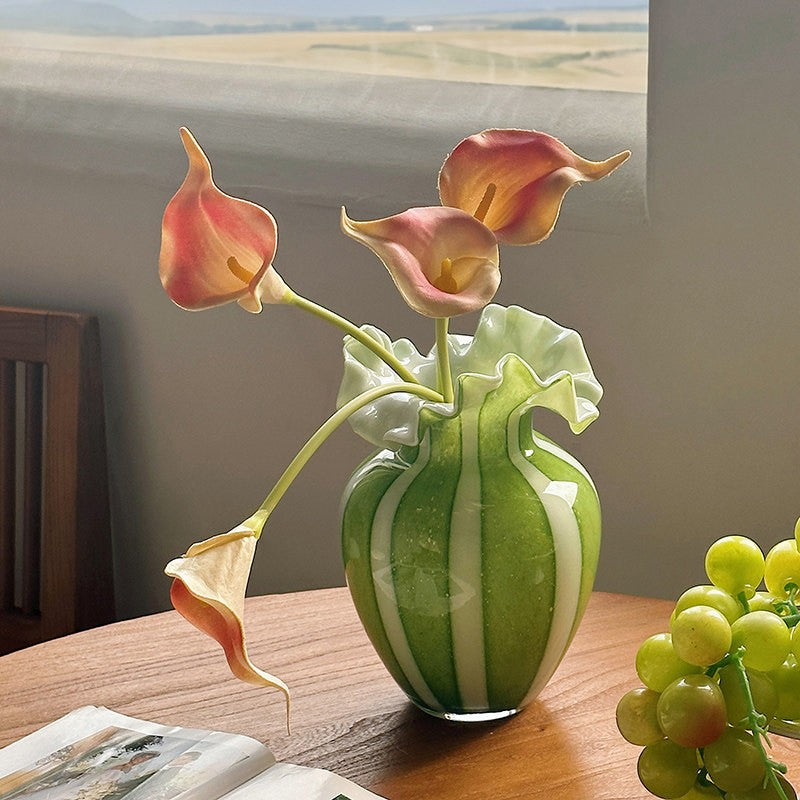 Creative Modern Vase For Flowers, Handmade Flower Vases Unique Design Ceramic Art Piece