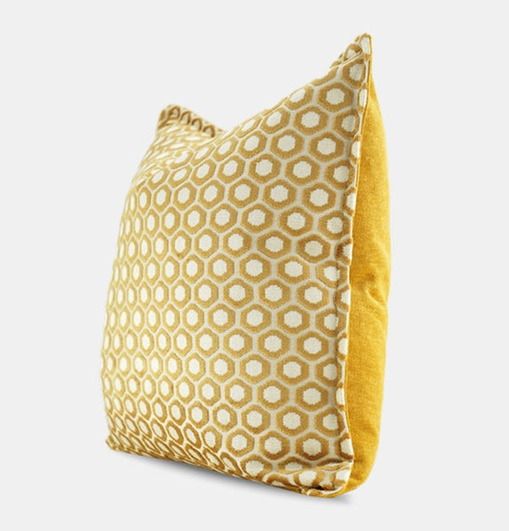 Modern Pillows for Couch, Decorative Pillow Covers, Large Modern Sofa Cushion, Yellow Decorative Throw Pillows for Living Room-HomePaintingDecor