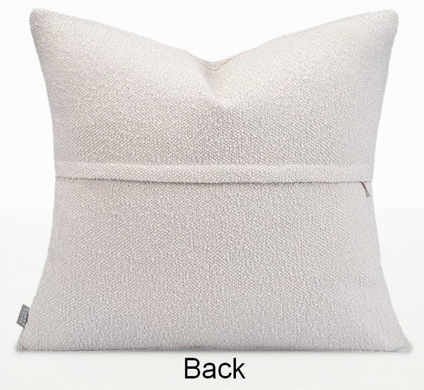 Large Square Modern Throw Pillows for Couch, Contemporary Modern Sofa Pillows for Bedroom, Simple Decorative Throw Pillows, Large Throw Pillow for Interior Design