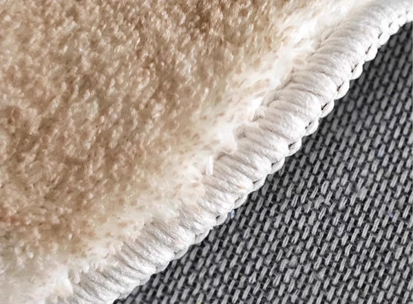 Simple Modern Floor Rugs Next to Bed, Bedroom Geometric Round Rugs, Circular Modern Rugs for Dining Room, Contemporary Floor Carpets for Entryway-HomePaintingDecor
