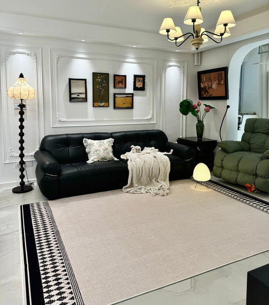 Modern Area Rugs under Sofa, Abstract Contemporary Rugs for Bedroom, Large Modern Rugs for Living Room, Dining Room Floor Rugs, Modern Carpets for Office-HomePaintingDecor