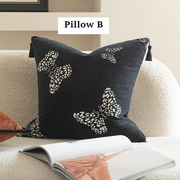 Large Decorative Throw Pillows, Decorative Pillow Arrangement Ideas for Couch, Modern Decorative Pillows for Living Room, Decorative Pillow Covers-HomePaintingDecor
