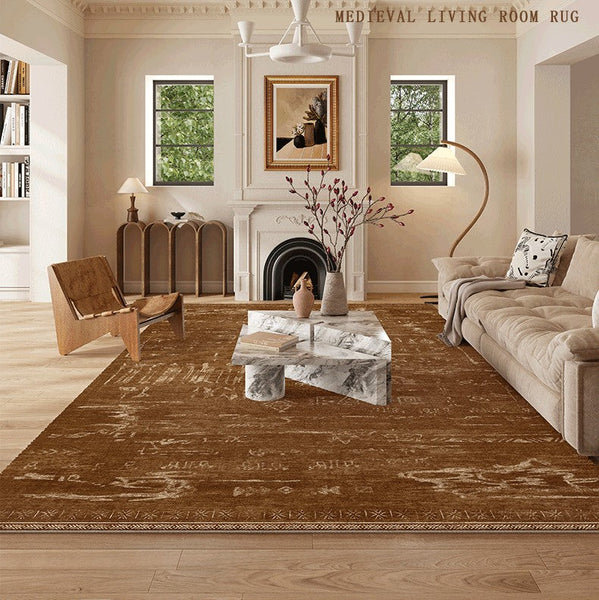 Mid Century Modern Rugs for Living Room, Geometric Contemporary Rugs, Abstract Contemporary Modern Rugs for Dining Room