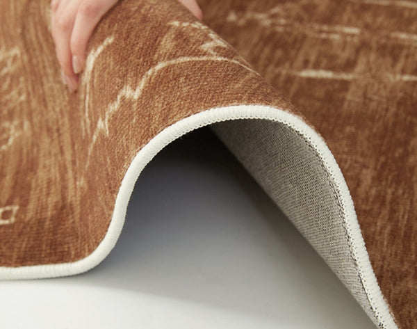 Mid Century Modern Rugs for Living Room, Geometric Contemporary Rugs, Abstract Contemporary Modern Rugs for Dining Room