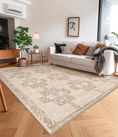 Modern Rug Ideas for Bedroom, Geometric Modern Rug Placement Ideas for Living Room, Contemporary Area Rugs for Dining Room-HomePaintingDecor