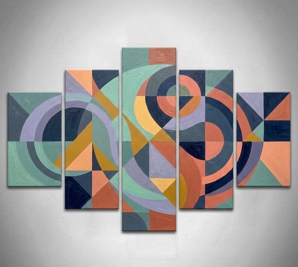 Original Abstract Paintings, Modern Canvas Artwork for Living Room, Large Abstract Wall Art Paintings-HomePaintingDecor