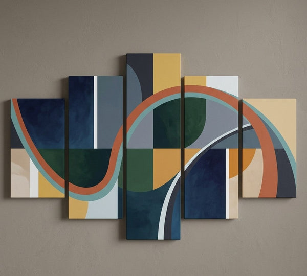 Modern Canvas Artwork for Living Room, Original Abstract Paintings, Large Abstract Wall Art Paintings-HomePaintingDecor