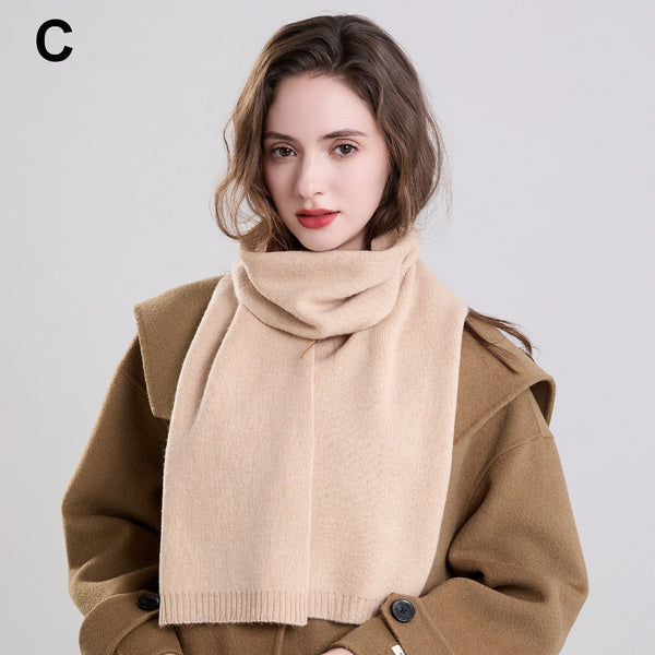 Small Soft Scarf for Women, Casual Scarf for Women, Modern Wool Scarf for Women, Cold Weather Scarves