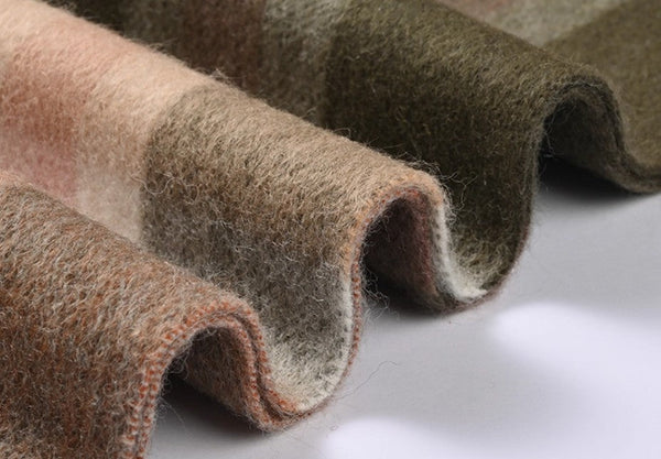 Warm Winter Scarf, Cold Weather Scarf, Soft Cashmere Scarf for Women, Checked Scarf Winter Wool Scarf, Elegant Wool Scarves, Holiday Scarf, Fashion Scarf, Christmas Gifts for Her