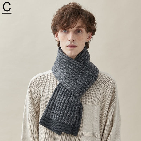 Pure Wool Scarf, Modern Fashion Scarf, Formal Men Scarf Styles, Casual Scarf Men, Business Wool Scarf for Gentleman, Men's Winter Scarf, Men's Wool Scarf Winter-HomePaintingDecor