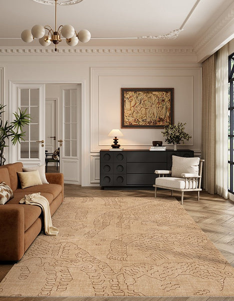 Modern Rugs for Dining Room, Bedroom Modern Rugs, Abstract Geometric Modern Rugs, Contemporary Modern Rugs for Living Room-HomePaintingDecor
