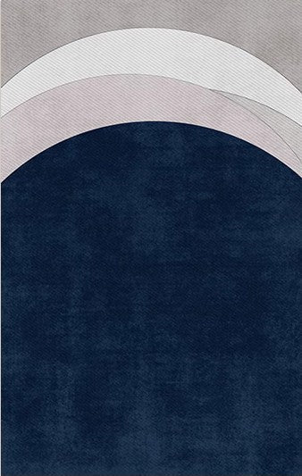 Abstract Blue Contemporary Modern Rugs in Bedroom, Dining Room Floor Carpets, Large Modern Living Room Rugs, Geometric Modern Area Rugs-HomePaintingDecor