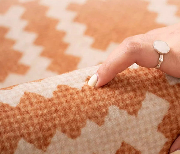 Geometric Modern Rug Ideas for Living Room, Circular Modern Rugs for Bathroom, Modern Rugs for Children's Room, Mid Century Modern Round Rugs for Dining Room