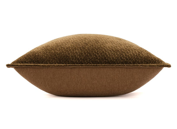 Large Brown Modern Throw Pillows for Couch, Contemporary Modern Sofa Pillows for Bedroom, Simple Decorative Throw Pillows, Large Throw Pillow for Interior Design-HomePaintingDecor