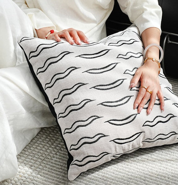 Large Modern Sofa Pillows, Modern Sofa Pillows, Modern Pillows for Living Room, Decorative Modern Pillows for Couch, Contemporary Throw Pillows-HomePaintingDecor